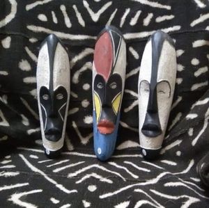 African Wall Art Man Face No  MoRe B/W Each SOLD SEPARATELY 🧐💲